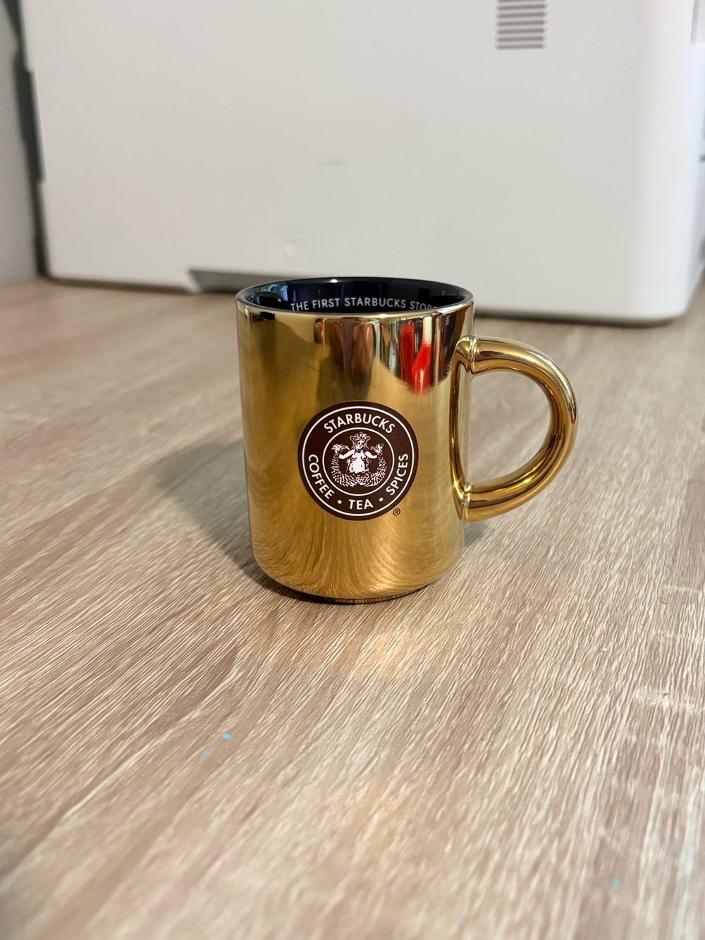 Starbucks Metallic Gold Coffee Espresso Cup